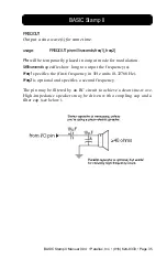 Preview for 35 page of Parallax BASIC Stamp II Manual