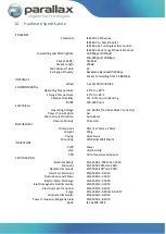 Предварительный просмотр 11 страницы Parallax PDT-NSU-0005-I Operation Manual