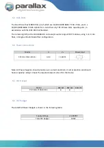 Preview for 8 page of Parallax PDT-NSU-7105-MP-SF-I Operation Manual