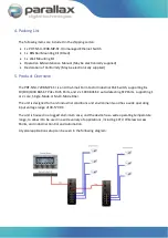 Предварительный просмотр 6 страницы Parallax PDT-NSU-7208-MP-SF-I Operation Manual