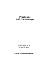 Parallax PropScope Manual предпросмотр