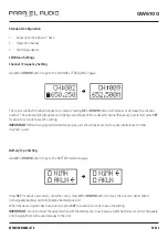 Предварительный просмотр 3 страницы Parallel Audio GW6100 Operation Manual