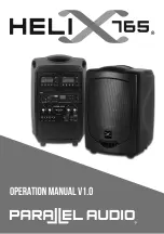 Preview for 1 page of Parallel Audio HELIX-765 Operation Manual