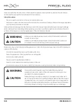 Preview for 2 page of Parallel Audio HELIX-765 Operation Manual