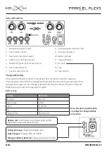 Preview for 4 page of Parallel Audio HELIX-765 Operation Manual