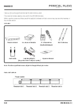Предварительный просмотр 2 страницы Parallel Audio M4000 Operation Manual
