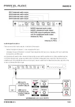 Предварительный просмотр 3 страницы Parallel Audio M4000 Operation Manual