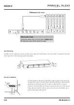 Preview for 4 page of Parallel Audio M4000 Operation Manual