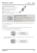 Предварительный просмотр 5 страницы Parallel Audio Perfomer-100 Series Operation Manual