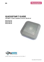 Parametric PCR2-EU868-IN Quick Start Manual предпросмотр