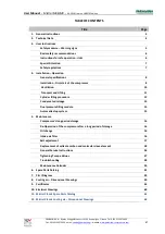 Preview for 2 page of Paramina MISTRAL CLASSIC M6-ET User Manual