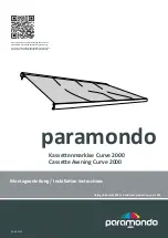 Preview for 1 page of paramondo Curve 2000 Installation Instructions Manual