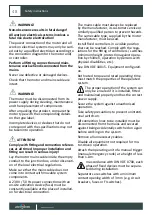 Preview for 48 page of paramondo Curve 2000 Installation Instructions Manual