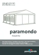 paramondo Partyzelt Flex Installation Instructions Manual предпросмотр