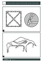 Предварительный просмотр 10 страницы paramondo Steckpavillon Installation Instructions Manual