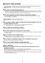 Preview for 6 page of PARAMOUNT BED 12B1X10020000102 Instruction Manual