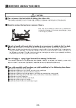 Preview for 26 page of PARAMOUNT BED A6 Series Instruction Manual