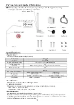 Preview for 2 page of PARAMOUNT BED CA-A307E Instruction Manual