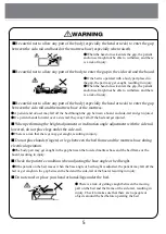 Preview for 6 page of PARAMOUNT BED Celenus PD-200 Series Instruction Manual