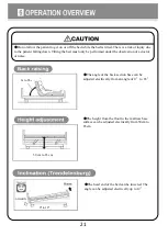 Preview for 22 page of PARAMOUNT BED Celenus PD-200 Series Instruction Manual