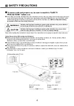 Предварительный просмотр 5 страницы PARAMOUNT BED cococia Fuka Instruction Manual