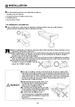 Предварительный просмотр 12 страницы PARAMOUNT BED cococia Fuka Instruction Manual