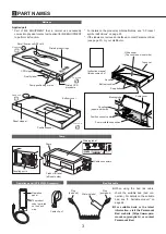 Preview for 4 page of PARAMOUNT BED cococia Riraku flow Instruction Manual