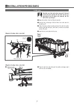 Preview for 8 page of PARAMOUNT BED cococia Riraku flow Instruction Manual