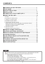 Preview for 2 page of PARAMOUNT BED KA-8251 Instruction Manual