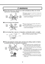 Preview for 9 page of PARAMOUNT BED KA-8251 Instruction Manual