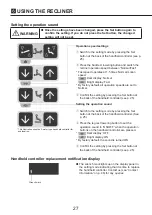 Preview for 28 page of PARAMOUNT BED KA-8251 Instruction Manual