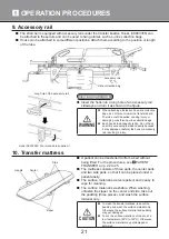 Preview for 22 page of PARAMOUNT BED KK-728EG Instruction Manual