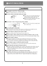 Preview for 10 page of PARAMOUNT BED PA-8200 Series Instruction Manual