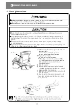 Preview for 18 page of PARAMOUNT BED PA-8200 Series Instruction Manual