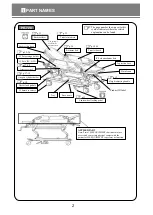 Preview for 3 page of PARAMOUNT BED PK-728 Instruction Manual