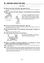 Preview for 20 page of PARAMOUNT BED Qualitas Nx Series Instruction Manual