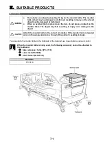 Preview for 72 page of PARAMOUNT BED Qualitas Nx Series Instruction Manual