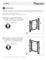 Preview for 5 page of Paramount Fitness 63459 Installation Precautions