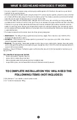 Preview for 4 page of Paramount Fitness ClearO3 Installation Manual