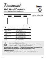 Preview for 1 page of Paramount Fitness EF-WM348 XIN Owner'S Manual