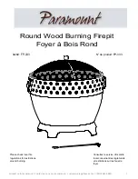 Paramount Fitness FP-333 Assembly Instructions Manual preview