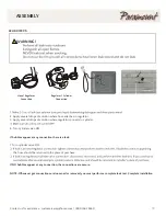 Предварительный просмотр 10 страницы Paramount Fitness FP-441 Installation Precautions