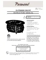 Preview for 1 page of Paramount Fitness FPT-14002 Instruction Manual