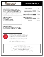 Preview for 2 page of Paramount Fitness FPT-14002 Instruction Manual