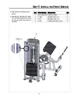 Предварительный просмотр 21 страницы Paramount Fitness FS-56 Assembly Manual