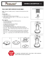 Preview for 6 page of Paramount Fitness L10-SS-P Owner'S Manual