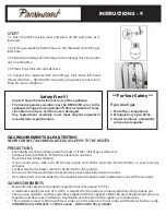 Preview for 9 page of Paramount Fitness L10-SS-P Owner'S Manual