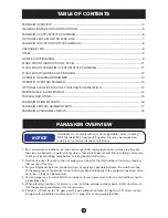 Preview for 4 page of Paramount Fitness Paraskim V Owner'S Manual And Installation Manual