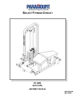 Предварительный просмотр 1 страницы Paramount Fitness SF-0200 Assembly Manual