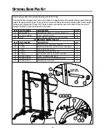 Preview for 12 page of Paramount Fitness XFW8100 Installation Manual